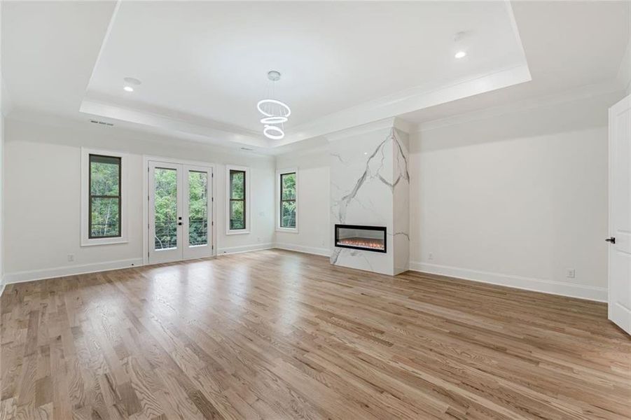 Spacious, unfurnished interior of a new home in , Buford (Image 23).