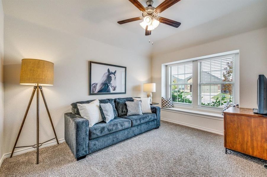 Furnished interior view inside a new home in , Aubrey (Image 8). Furnished interior view inside a new home in , Aubrey (Image 8).