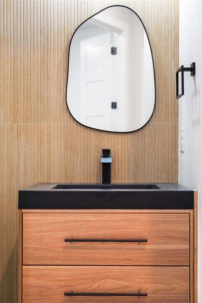 Bathroom view of vanity Bathroom view of vanity