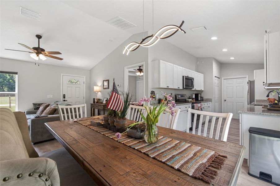 Furnished interior view inside a new home in , Summerfield (Image 14).