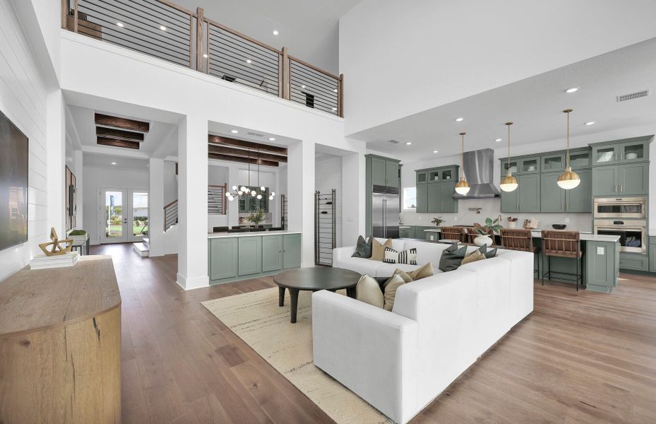 Representative furnished interior of a home built from the Sanibel by Pulte Homes in The Landings at Saint Johns, St. Johns (Image 39).