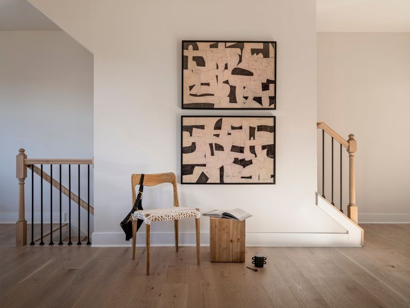 Representative furnished interior of a home built from the Wright by Tri Pointe Homes in Context at Oakhurst, Charlotte (Image 4).