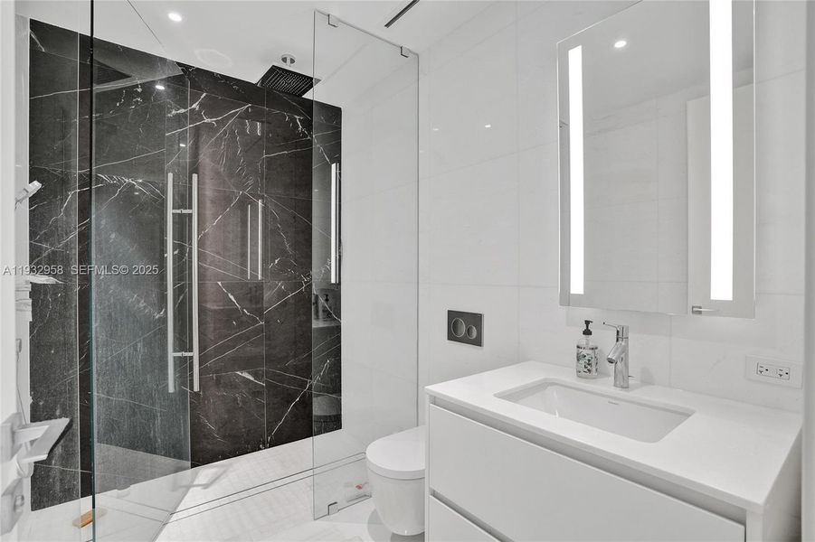 Furnished interior view inside a new home in , Miami (Image 19).