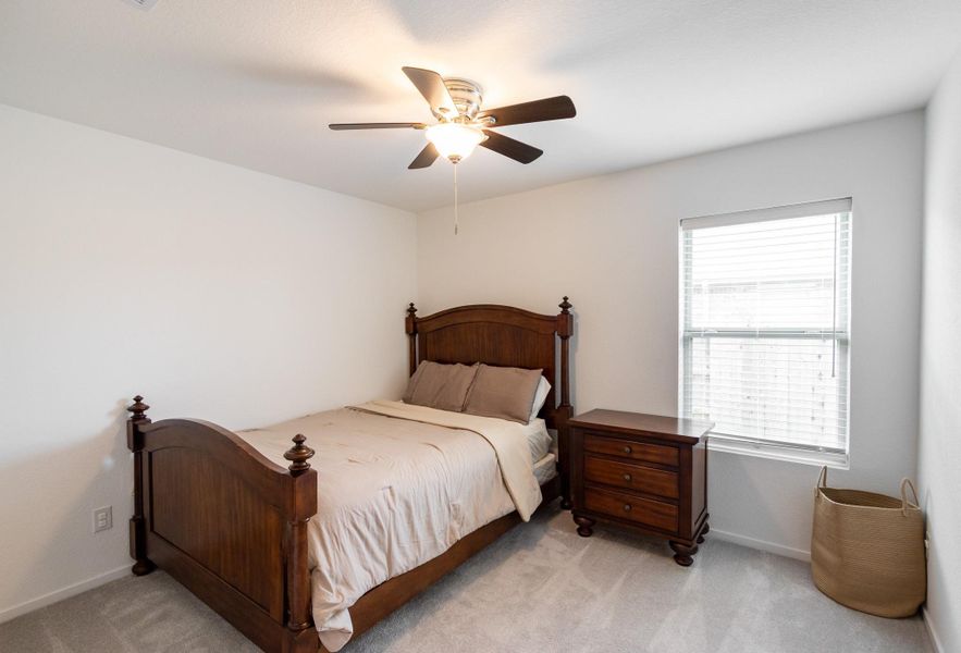 Furnished interior view inside a new home in Samara, League City (Image 13).