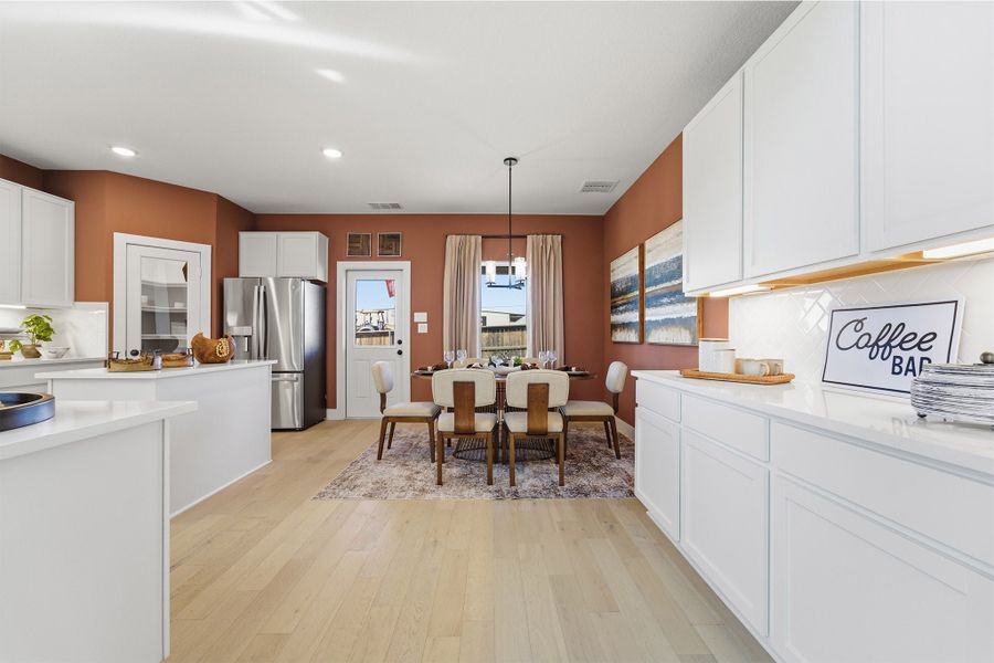 Furnished interior view inside a new home in Infinity Square, Kyle (Image 52).