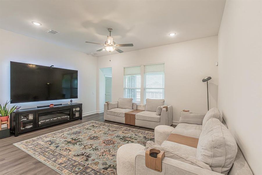 Furnished interior view inside a new home in Westside Preserve, Midlothian (Image 13).