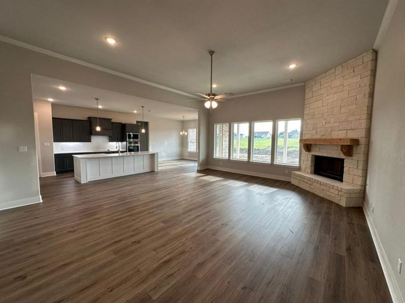 Spacious, unfurnished interior of a new home in Fannin Ranch, Leonard (Image 18).