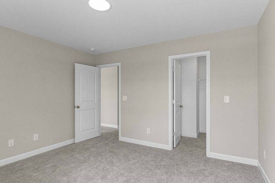 Representative unfurnished interior of a home built from the Pamlico by Caviness & Cates Communities in Bartlett Manor, Youngsville (Image 71).