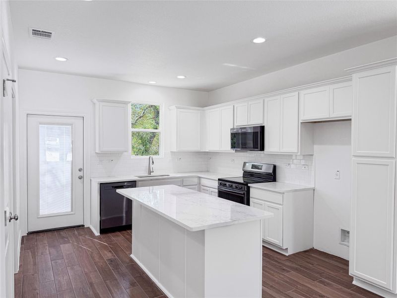 Furnished interior view inside a new home in , Canyon Lake (Image 6). Furnished interior view inside a new home in , Canyon Lake (Image 6).