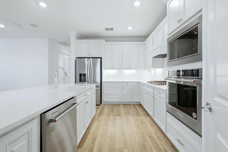 Furnished interior view inside a new home in , Parrish (Image 8).