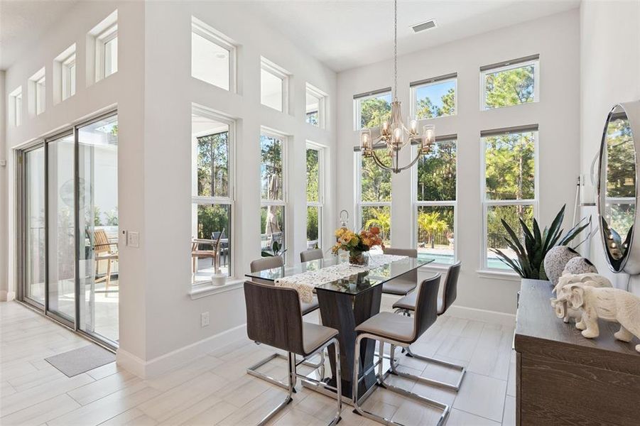 Furnished interior view inside a new home in , Port Orange (Image 39). Furnished interior view inside a new home in , Port Orange (Image 39).
