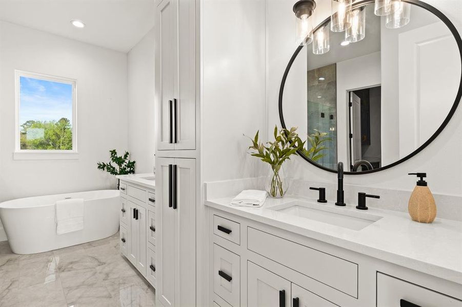 Furnished interior view inside a new home in , Mount Pleasant (Image 34).