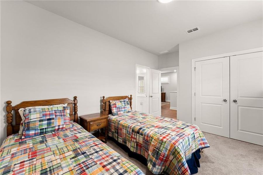 Furnished interior view inside a new home in Promenade at Sawnee Village, Cumming (Image 46).