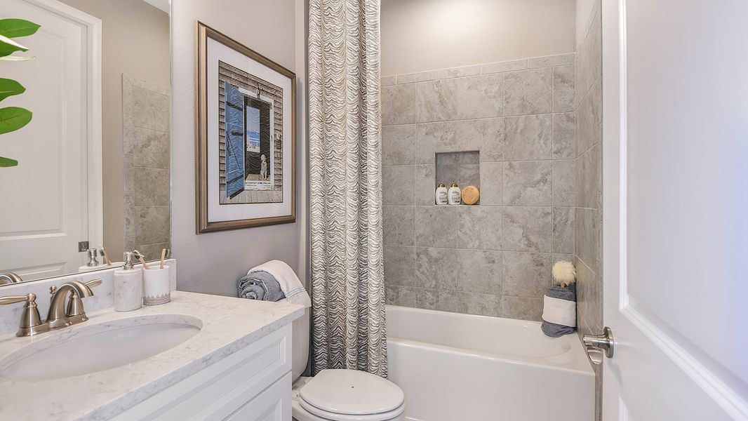 Furnished interior view inside a new home in Skye Ranch Community Group Page, Sarasota (Image 12).