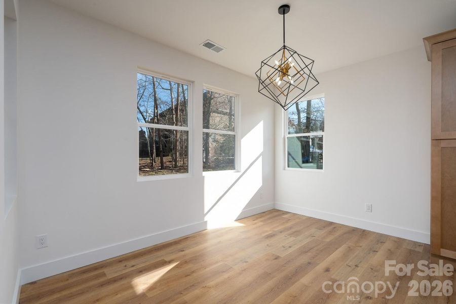 Spacious, unfurnished interior of a new home in , Locust (Image 38).