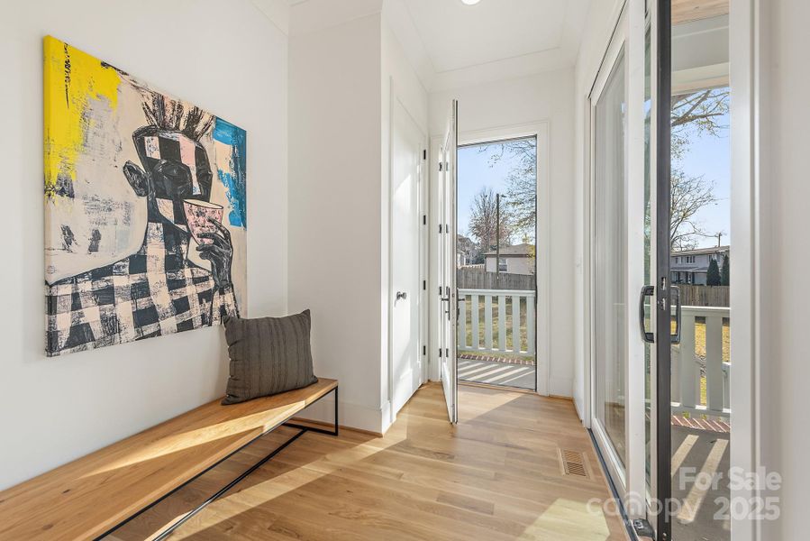 Furnished interior view inside a new home in , Charlotte (Image 19).