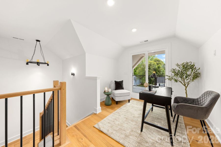 Furnished interior view inside a new home in , Charlotte (Image 35). Furnished interior view inside a new home in , Charlotte (Image 35).