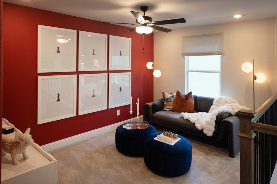 Furnished interior view inside a new home in North Sky Celina, Celina (Image 15).