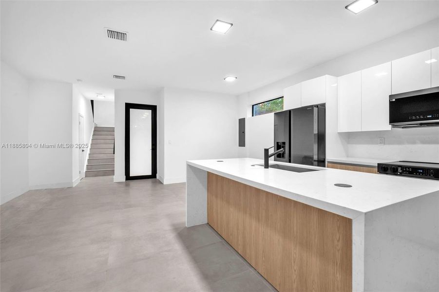 Furnished interior view inside a new home in , Miami (Image 14).