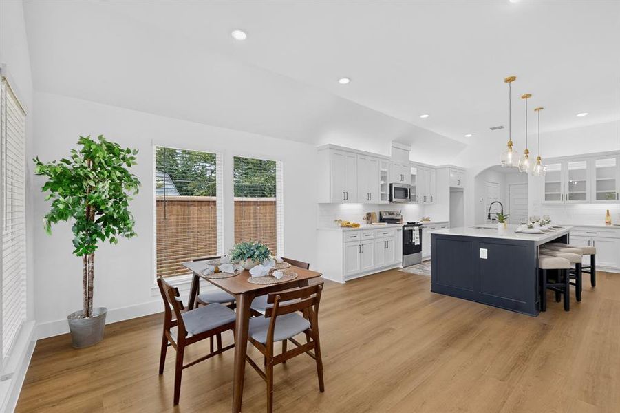 Furnished interior view inside a new home in , Edgewood (Image 19).