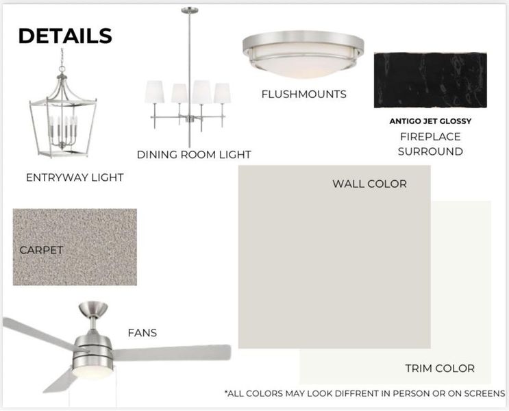 Sample of building materials used in homes in White Oak, Arlington (Image 8).