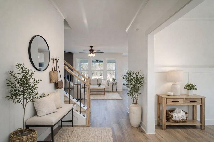 Furnished interior view inside a new home in , Good Hope (Image 10).