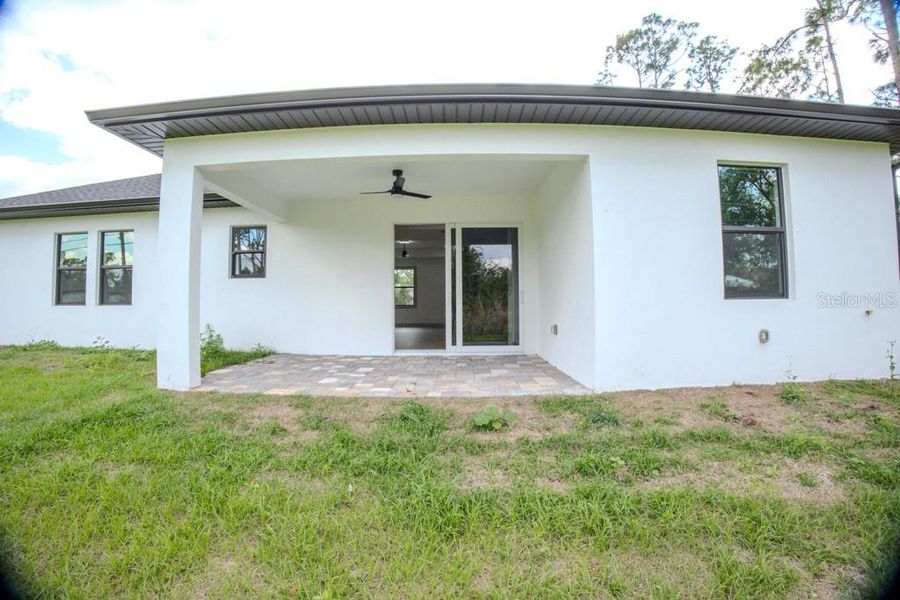 Exterior details and patio area of a home in , North Port (Image 16). Exterior details and patio area of a home in , North Port (Image 16).