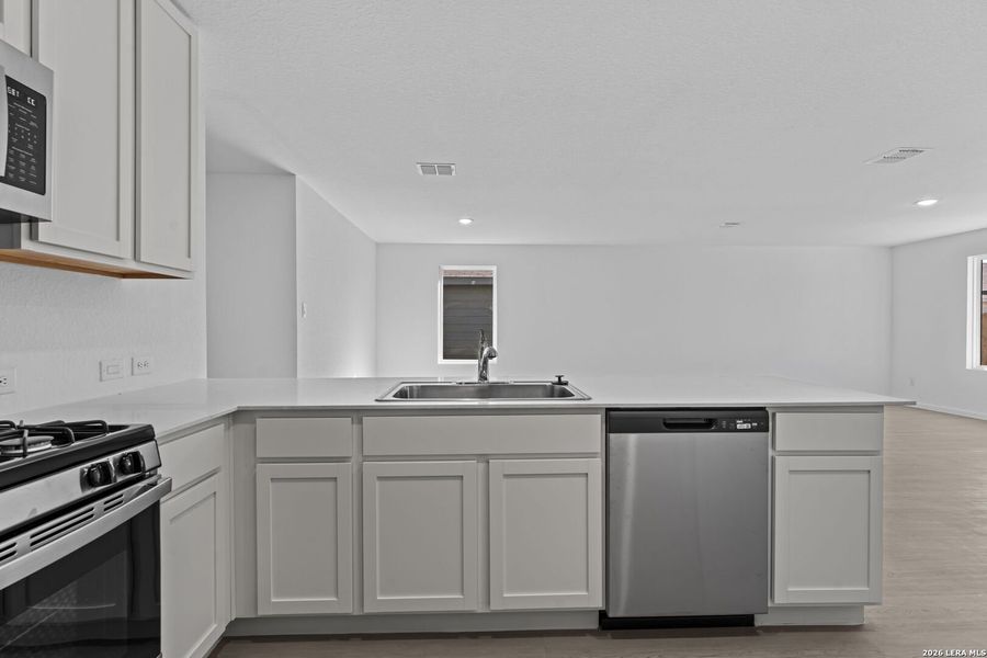 Furnished interior view inside a new home in Friendship Oaks, Fredericksburg (Image 9). Furnished interior view inside a new home in Friendship Oaks, Fredericksburg (Image 9).