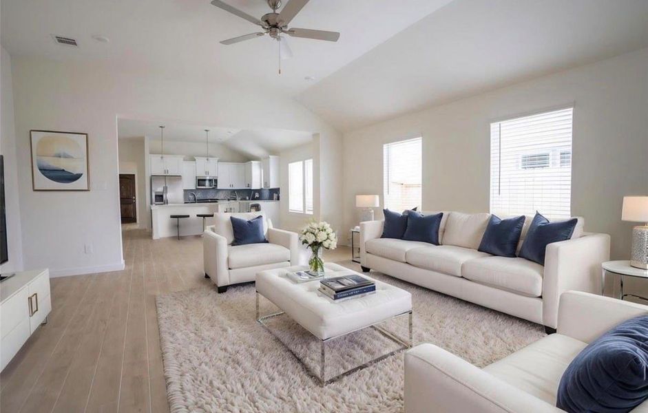 Sample family room Sample family room