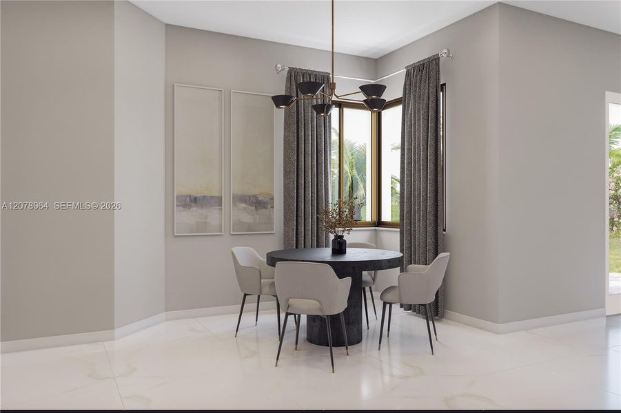 Furnished interior view inside a new home in Parkland Royale, Parkland (Image 14).