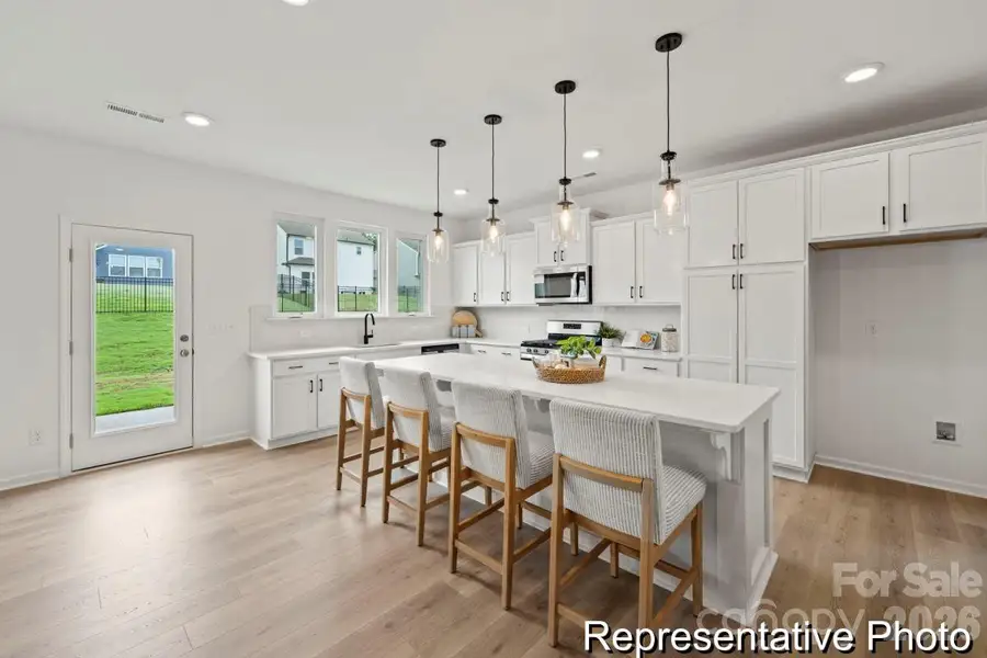 Furnished interior view inside a new home in Beaver Creek, Statesville (Image 13).