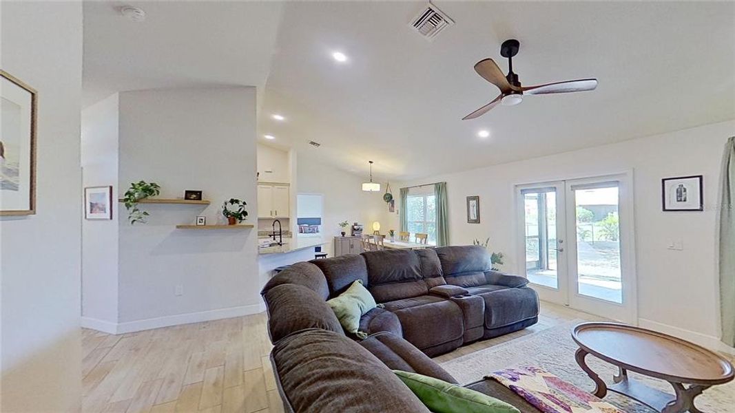 Furnished interior view inside a new home in , Punta Gorda (Image 7). Furnished interior view inside a new home in , Punta Gorda (Image 7).
