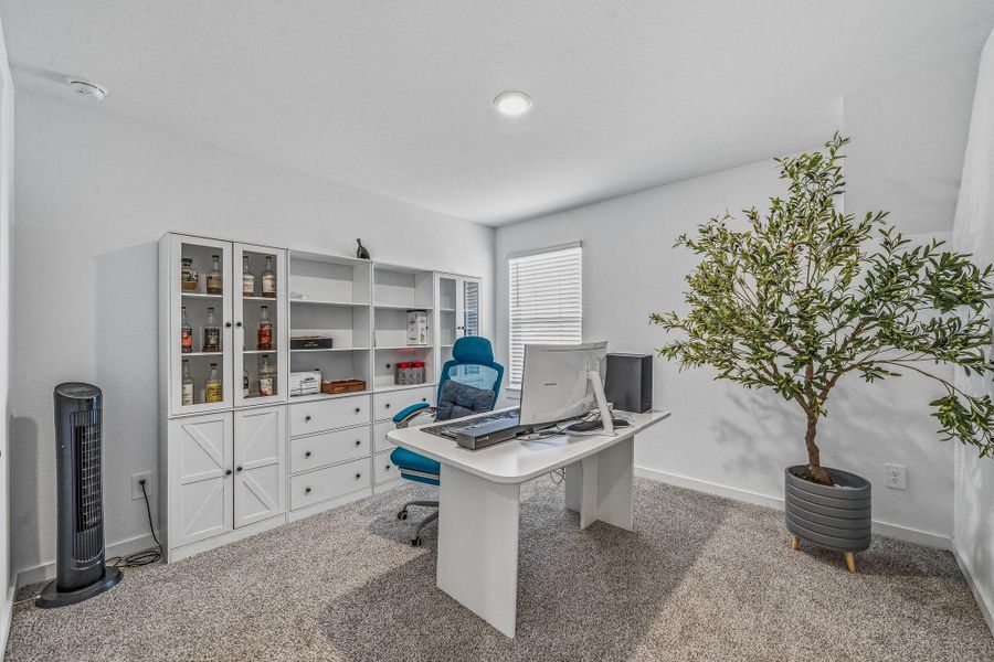 Furnished interior view inside a new home in , Fulshear (Image 26).