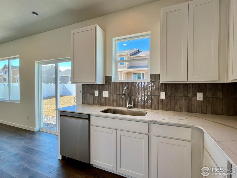 Furnished interior view inside a new home in Union Colony West, Greeley (Image 8).