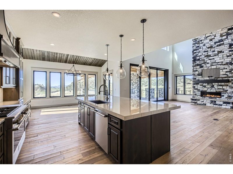 Furnished interior view inside a new home in , Greeley (Image 10).