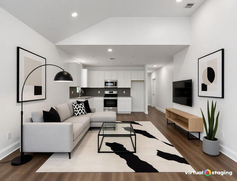 Virtual Staging Living room