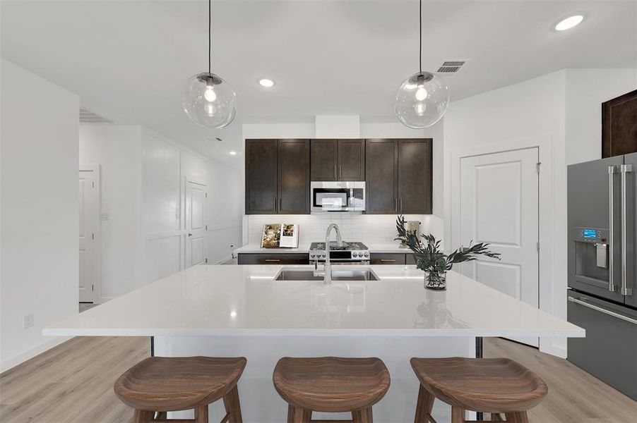 Furnished interior view inside a new home in Rolling Ridge, Van Alstyne (Image 13). Furnished interior view inside a new home in Rolling Ridge, Van Alstyne (Image 13).