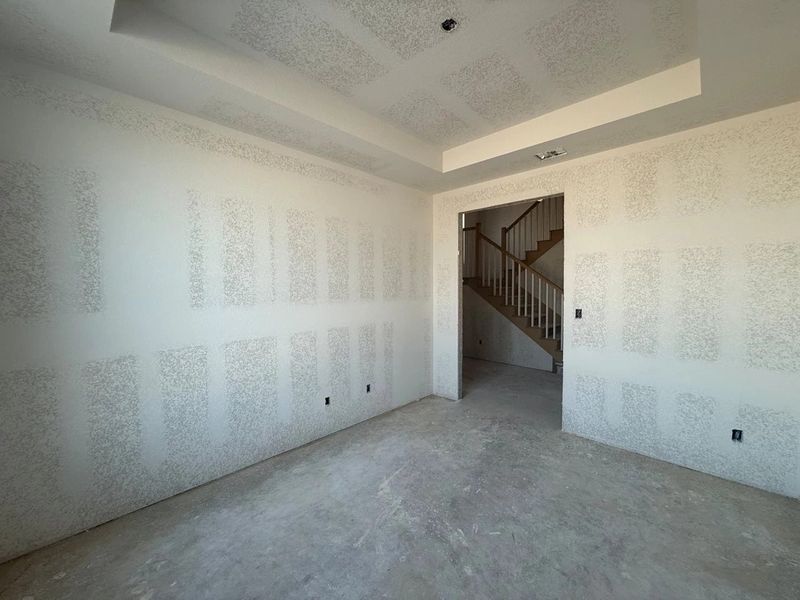 In-progress construction of a new home in Provence, Austin, TX (Image 9). In-progress construction of a new home in Provence, Austin, TX (Image 9).