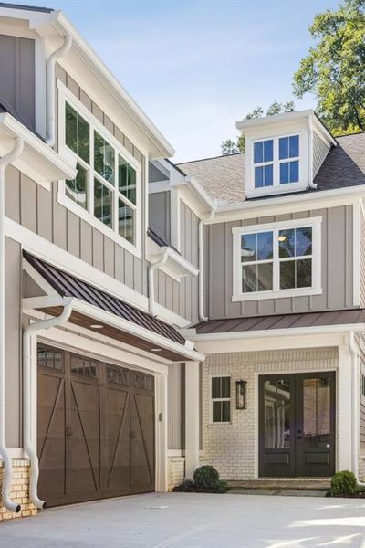 Front exterior of a new home in , Marietta, GA, highlighting curb appeal (Image 2).