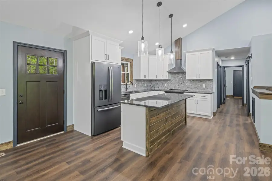 Furnished interior view inside a new home in , Purlear (Image 7).