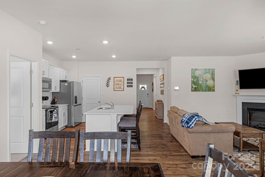 Furnished interior view inside a new home in Crossroads, Locust (Image 17). Furnished interior view inside a new home in Crossroads, Locust (Image 17).