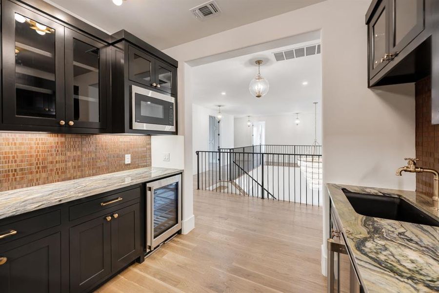 Furnished interior view inside a new home in Fleming Pointe, Fort Worth (Image 16).