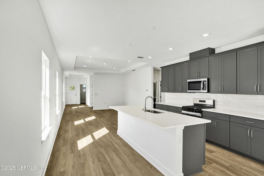 Furnished interior view inside a new home in , St. Augustine (Image 6). Furnished interior view inside a new home in , St. Augustine (Image 6).