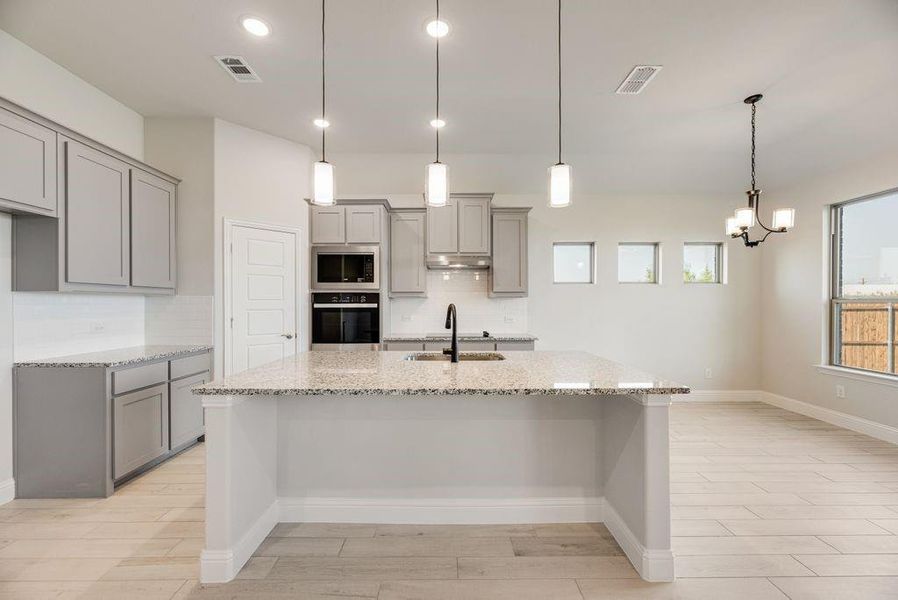 Furnished interior view inside a new home in , Pilot Point (Image 8).