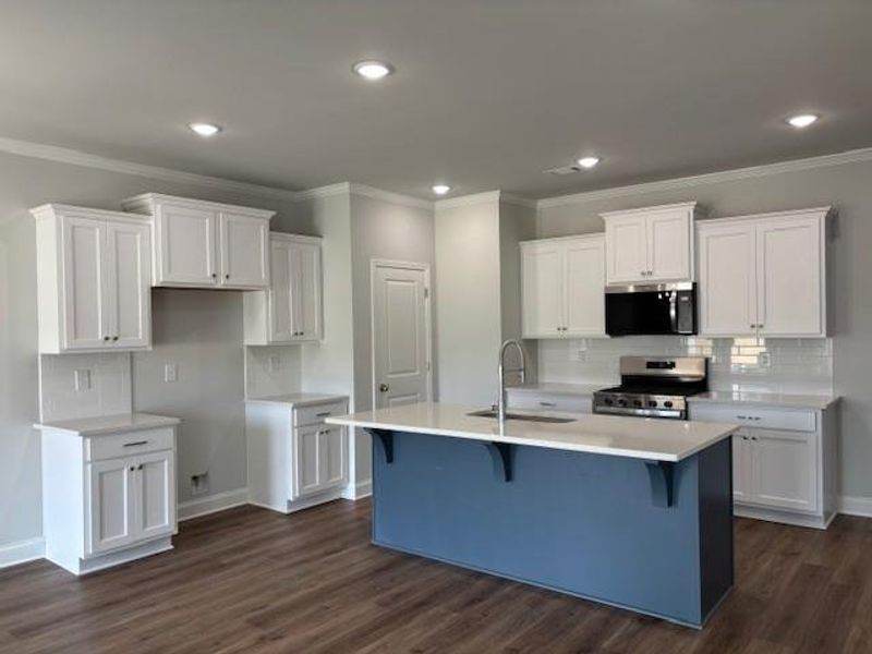 Furnished interior view inside a new home in , Suwanee (Image 6).