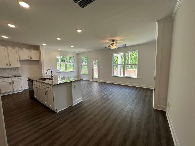 Spacious, unfurnished interior of a new home in Mulberry Summit, Flowery Branch (Image 8).