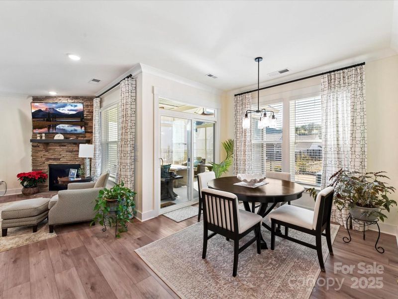 Furnished interior view inside a new home in , Mooresville (Image 8).