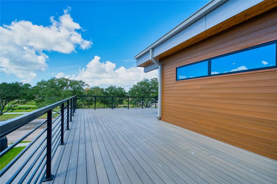 Exterior details and patio area of a home in , Houston (Image 35). Exterior details and patio area of a home in , Houston (Image 35).