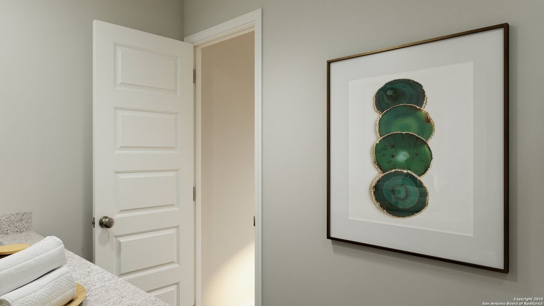 Furnished interior view inside a new home in Applewhite Meadows, San Antonio (Image 13). Furnished interior view inside a new home in Applewhite Meadows, San Antonio (Image 13).