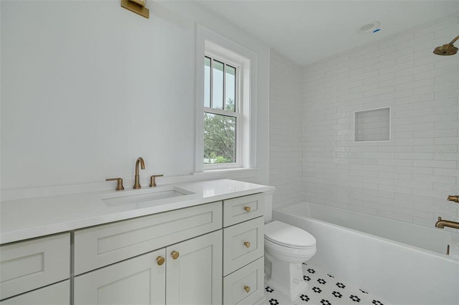 Furnished interior view inside a new home in , St. Petersburg (Image 11).